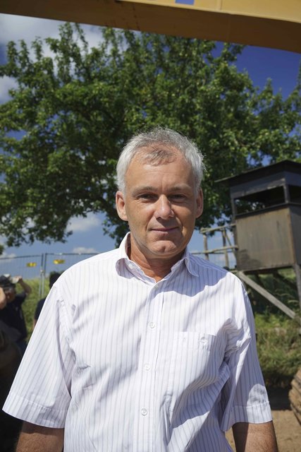 Diplom-Geologe Harald Kugler aus Fürth  ist technischer Leiter beim Mainbullauer Sanierungsprojekt.