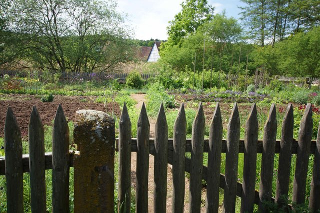 Bauerngarten in Gottersdorf.