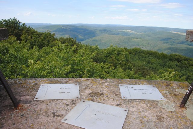 Blick Richtung Tromm und Neunkirchener Höhe