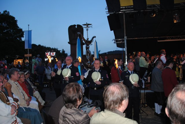 "Helm ab zum Gebet!" | Foto: Andrea Kaller-Fichtmüller