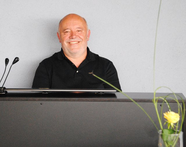 Arbrecht Hench sorgte für den passenden Rhythmus