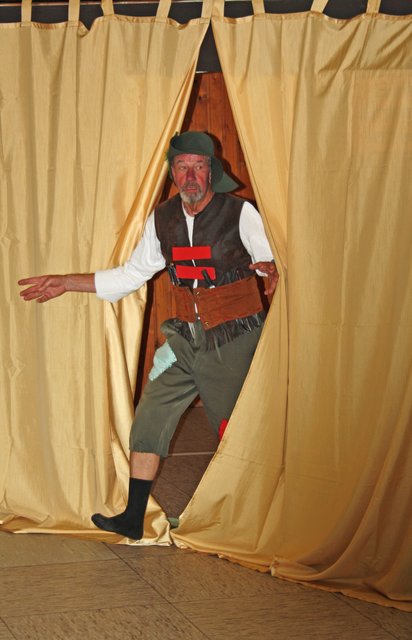 ... wenn es am 27. Juli 2014 heißt: Vorhang auf für das Singspiel "Der Spessart-Räuber Hotzenplotz auf Streifzug durch den Odenwald".