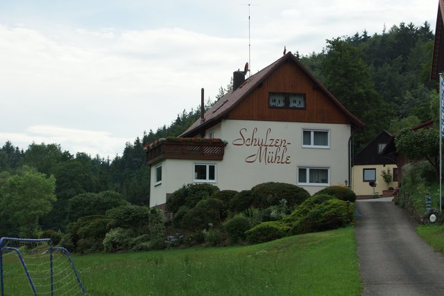 Die Schulzenmühle im Kaltenbachtal zwischen Pfohlbach und Windischbuchen