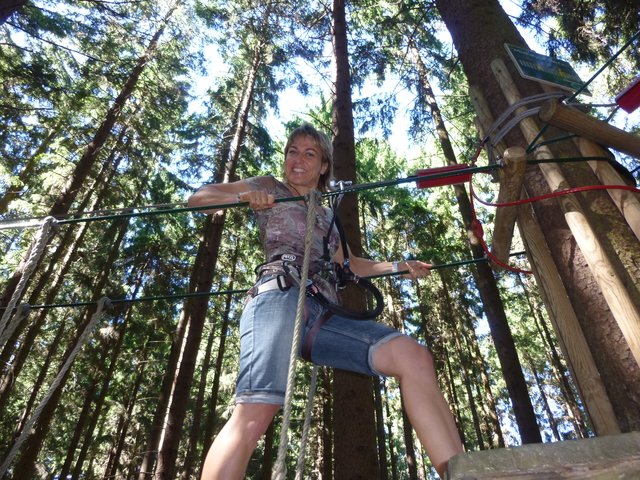 Kletterpark in Würzberg