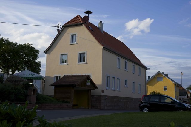 Das sanierte Dorfgemeinschaftshaus in Windischbuchen