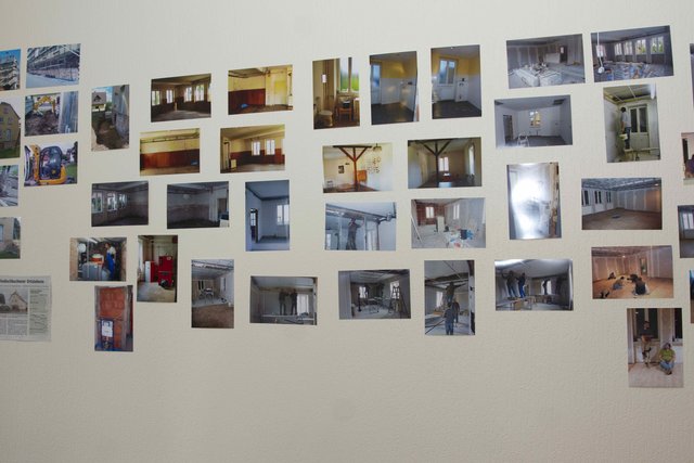 Positive Resonanz auf die Ausstellung zum Thema "Schule und deren Umgestaltung zum Dorfgemeinschaftshaus in Windischbuchen"