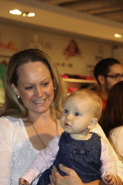 Gewinnerparty "Wonneproppen 2014" im Wohn-Center Spilger in Obernburg.