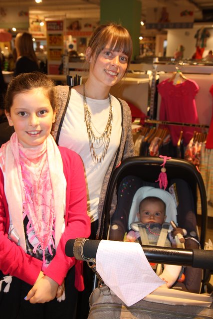 Gewinnerparty "Wonneproppen 2014" im Wohn-Center Spilger in Obernburg.