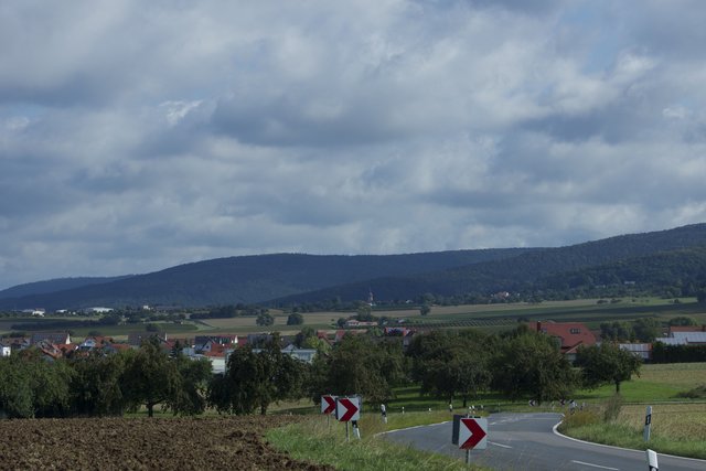 Spessart-Blick über Röllbach nach Mönchberg