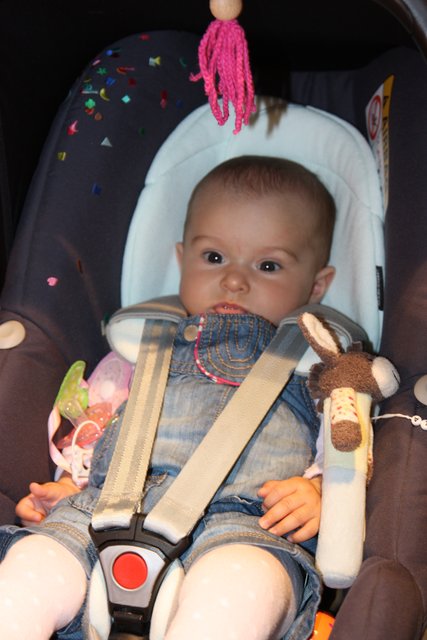 Gewinnerparty "Wonneproppen 2014" im Wohn-Center Spilger in Obernburg.