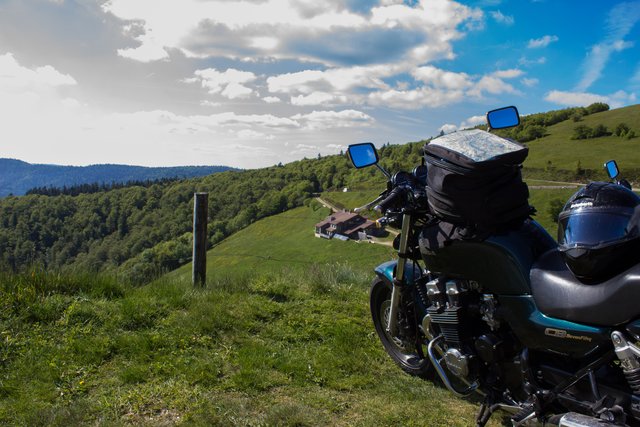 Pause auf dem Col du Markstein