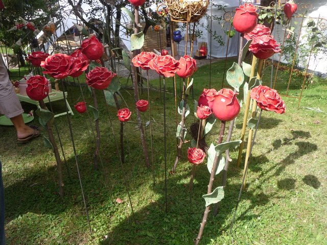 Rosengarten in Langenburg