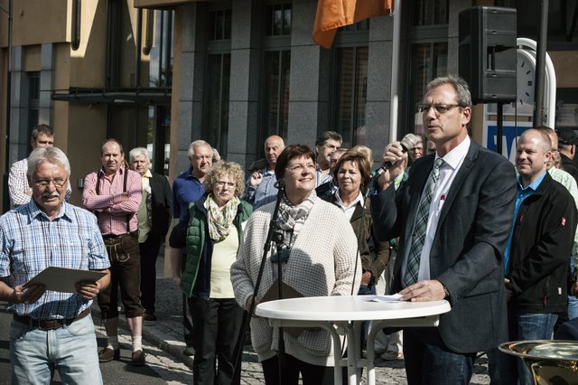 Die Moderation erfolgte durch den 2. Vorstand des Vereins, den 1. Bürgermeister Thomas Zöller | Foto: Heiko Körbel