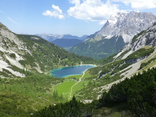 Der Seebensee bei Ehrwald