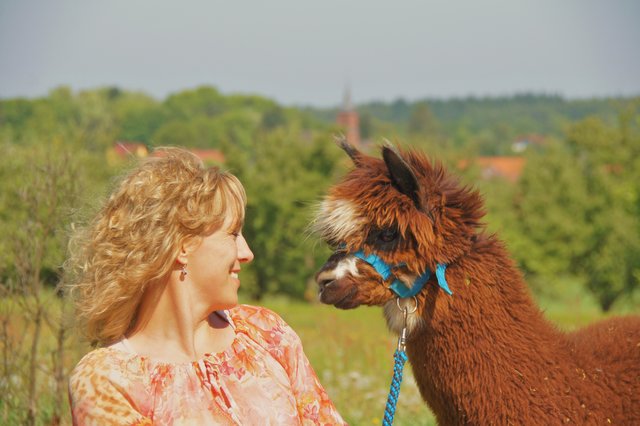 seltene Begegnung