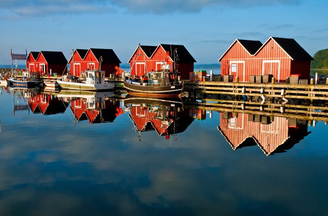 Fischereihafen von Boltenhagen (Ostsee)