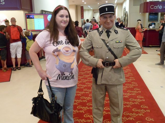 Habe Louis De Funes getroffen im Prager Madame Tussauds ;)