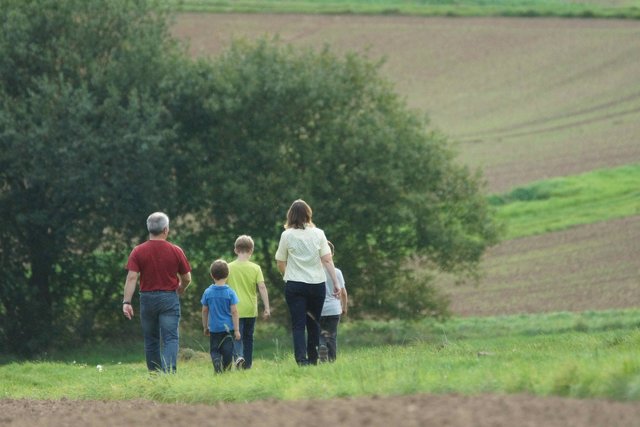 Familienausflug im September