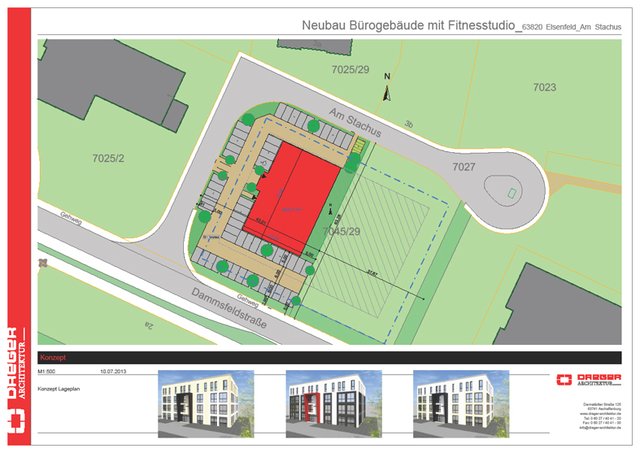 Der Lageplan