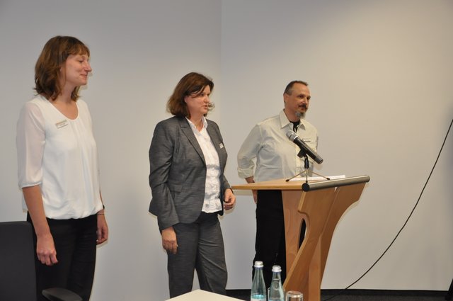 Christine Steger-Hümpfer stellte das BIZ-Team vor