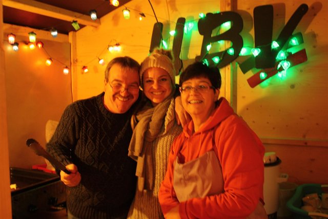 Egmar Hein, Lena Rittger und Johanna Zöller