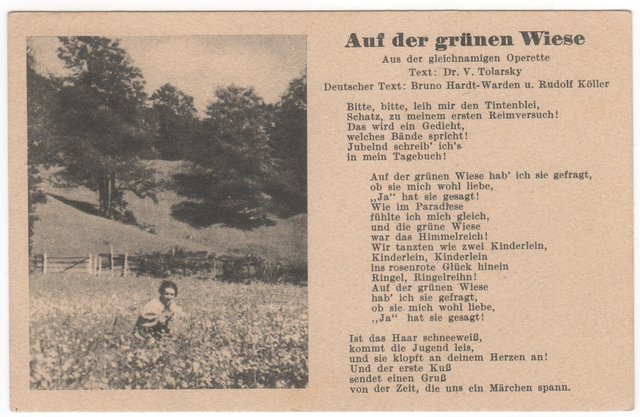 Auf der grünen Wiese
