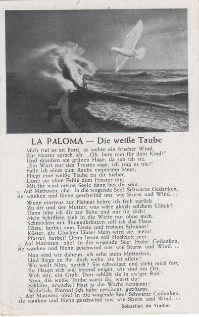 LA PALOMA - Die weiße Taube