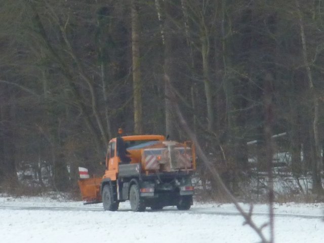 Räumfahrzeug kann wieder Fahrt aufnehmen