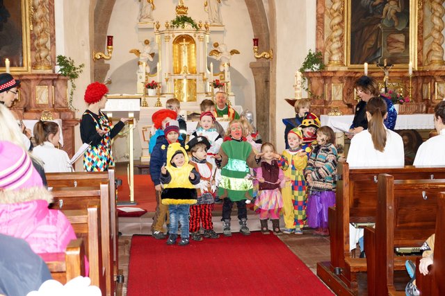 "Gott liebt das Lachen" Gottesdienst einmal ganz anders.