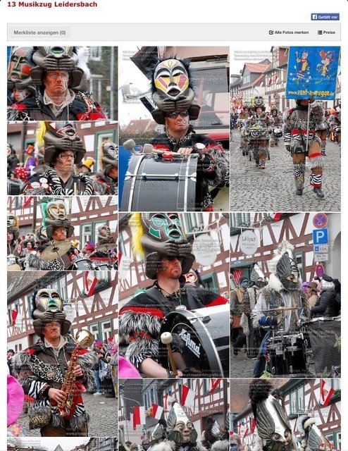 Wir beim Karnevalsumzug 2015