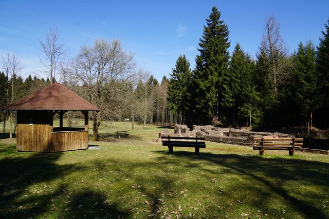 Römerbad bei Würzberg.