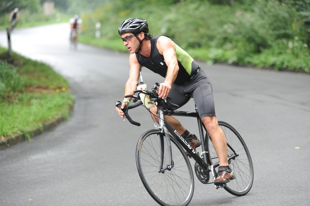 Árpád Bartha beim 5. Duesmann & Hensel Churfranken Triathlon 2013
