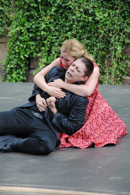 Impressionen von den Proben zu "Dracula". | Foto: Andrea Kaller-Fichtmüller