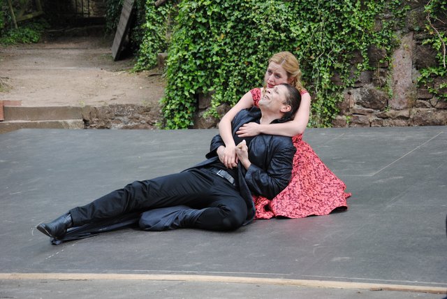 Impressionen von den Proben zu "Dracula". | Foto: Andrea Kaller-Fichtmüller