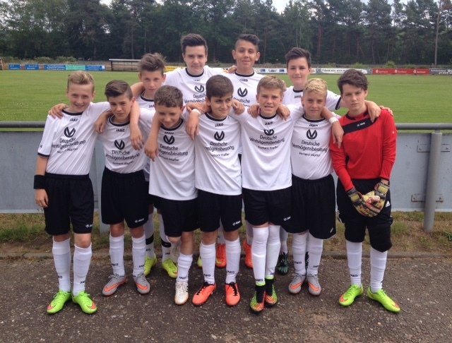 Die U 13-1 des SV Erlenbach