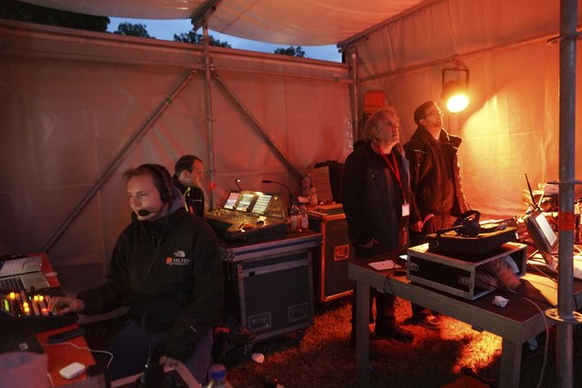Höchste Konzentration bei den Technikern!