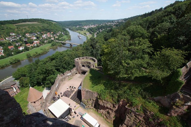 Wertheimer Burg-Blick.