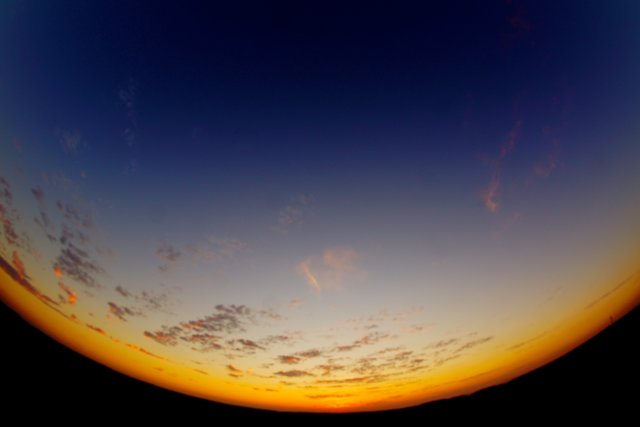Juli-Abenddämmerung im Juli 2015