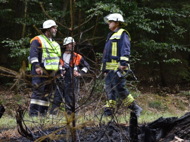 Waldbrand in Berndiel