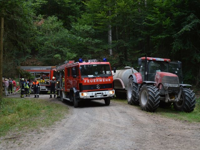 Waldbrand in Berndiel