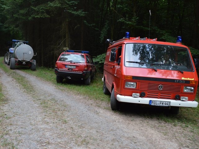 Waldbrand in Berndiel