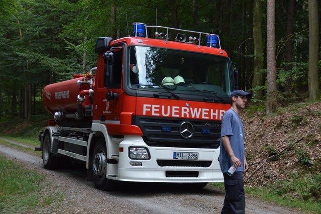 Waldbrand in Berndiel