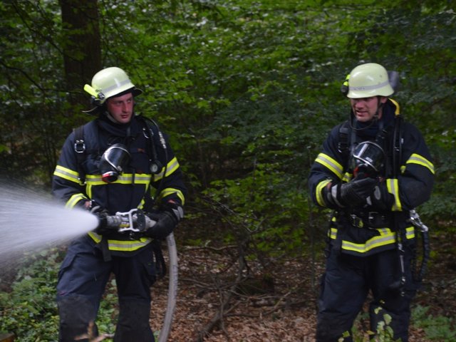 Waldbrand in Berndiel