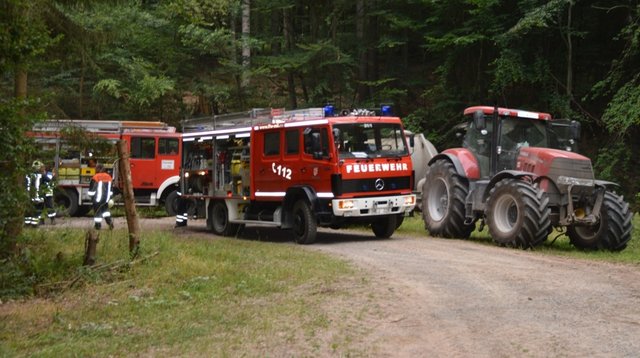 Waldbrand in Berndiel