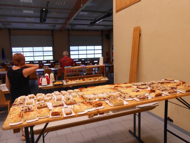 Reichhaltige Kuchenauswahl