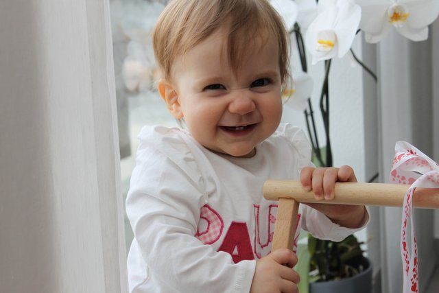 Paulas 1. Geburstag am 11.4.2015