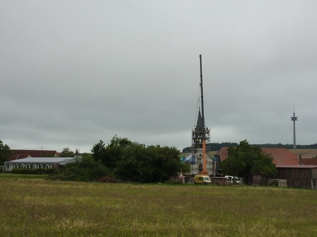 Dorfgemeinschaftshaus - Kirche St. Vitus - Fernsehturm