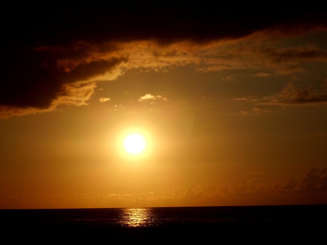Sonnenuntergang an der Ostsee