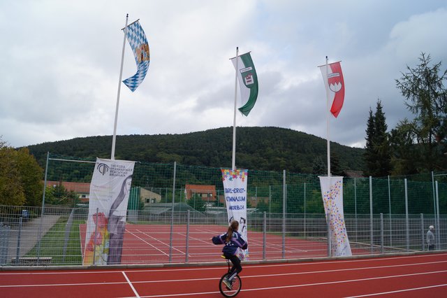 Einweihung Außensportanlagen Schulzentrum Amorbach. | Foto: Karl-Ernst-Gymnasium Amorbach