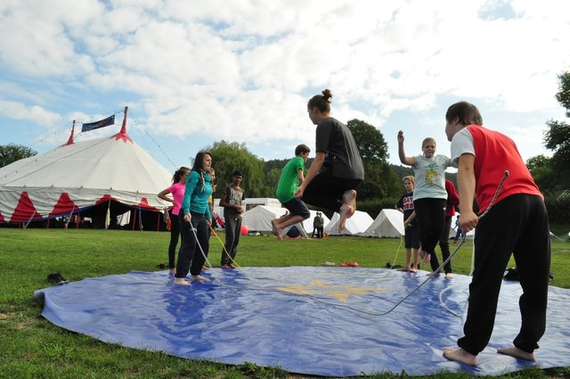 Seilspringen-Training